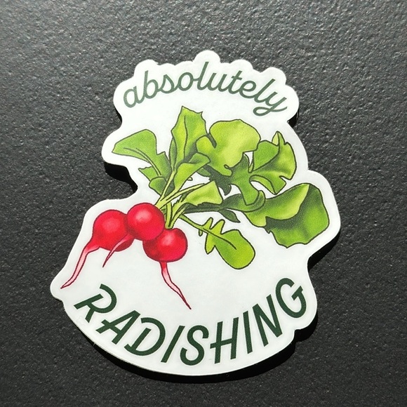 Gardening Stickers  8 in total 3 varieties  3” tall - Picture 4 of 7